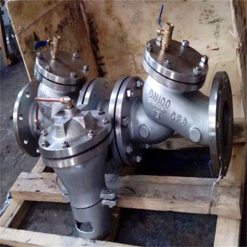 直销HS41X-A-16CDN150安全型带排污口倒流防止器铸钢材质