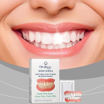 ORALHOE Silicone Denture Set Enhances the Beauty of Your Smi