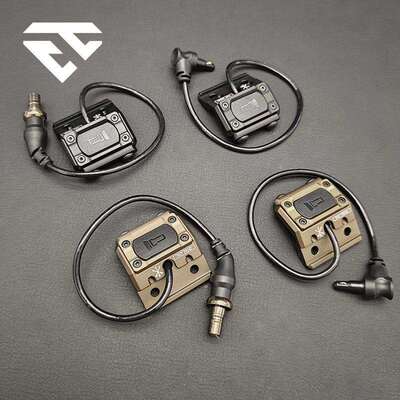 M600M300手电筒ModButton鼠尾线控开关20MM滑轨版底座金属