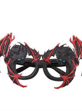 Halloween party prop glasses Ghost pumpkin spider cat 万圣节