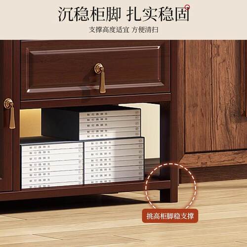 新中式古架非实木中式茶NYV室装饰品示置物博架宝多阁现代简约展