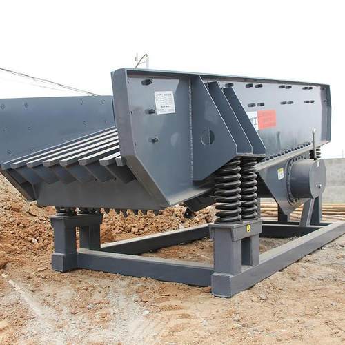 耐磨棒条振动给料机矿山石料均匀给矿机水泥煤渣抗震下料机