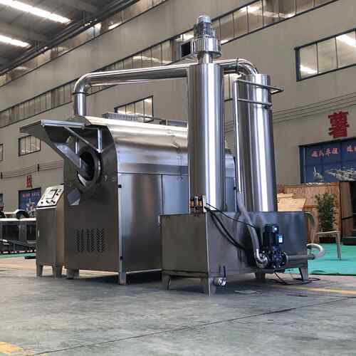 RPI滚筒炒炒货机全自动板栗瓜子机器小型炒花生机糖炒炒栗子机新