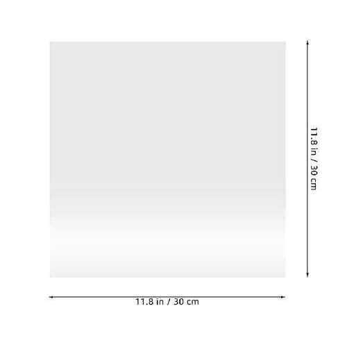 Mirror Decor Decal Plastic Square Decorate 3000X3000X010CM