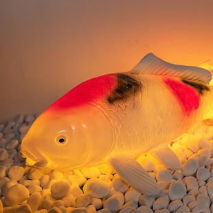 饰D灯工湖水上景观装 LY301饰灯灯饰 饰灯人池鱼缸装 LE鲤水鱼装