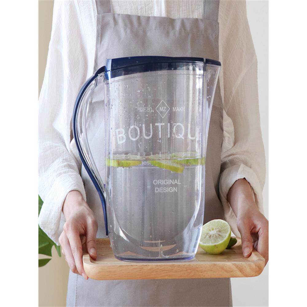 家用塑料冷水壶凉水壶耐热大容量果汁扎壶夏季茶水壶泡茶壶2L3L