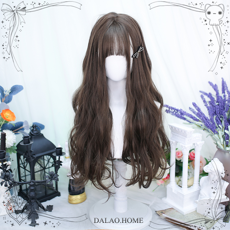 大佬家假发Lolita长卷发全头套网红[m94]自然仿真cos洛丽塔假发