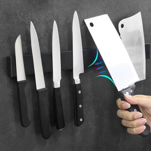 Magnetic suction knife holder storage rack kitchen knife ho