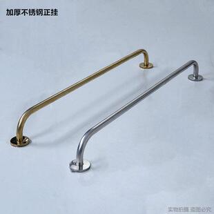 服装店不锈钢上墙正挂展示架男女童装壁挂衣架墙面挂衣杆墙上衣架