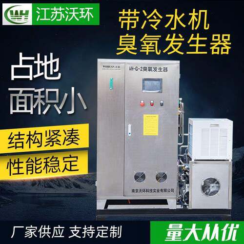 氧气源带冷水机臭氧发生器中型氧气源废气处理臭氧设备厂家直销
