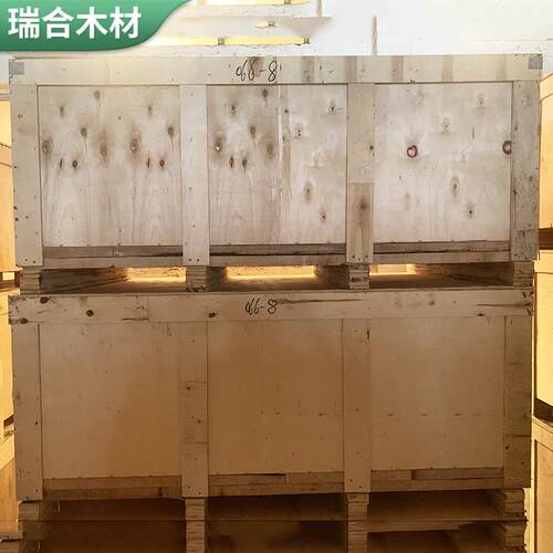 胶州可拆卸胶合板实木木箱运输机械设备包装上门打包胶合板木箱子