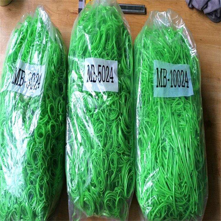 现货直销各种规格的绿色橡皮筋