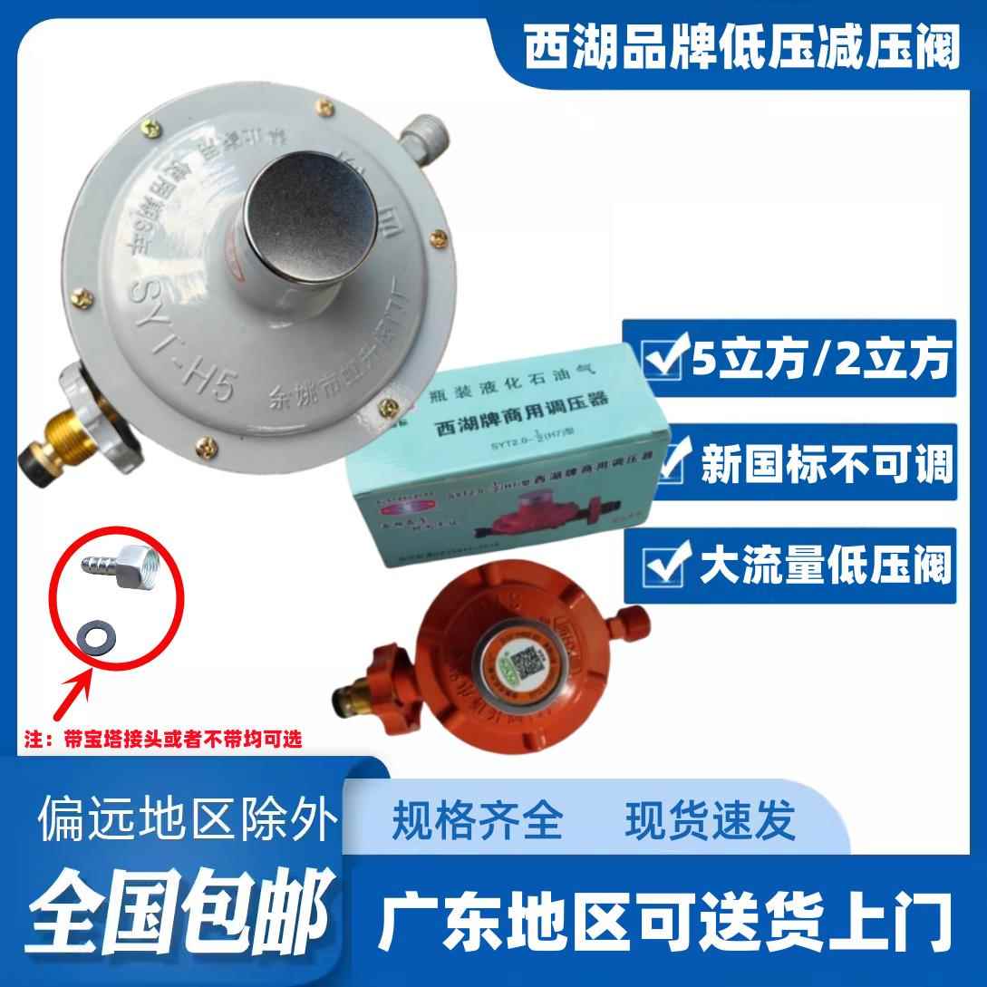 大流量煤气阀 西湖液化石油气调压减压阀,YJ5立方,2立方低压阀