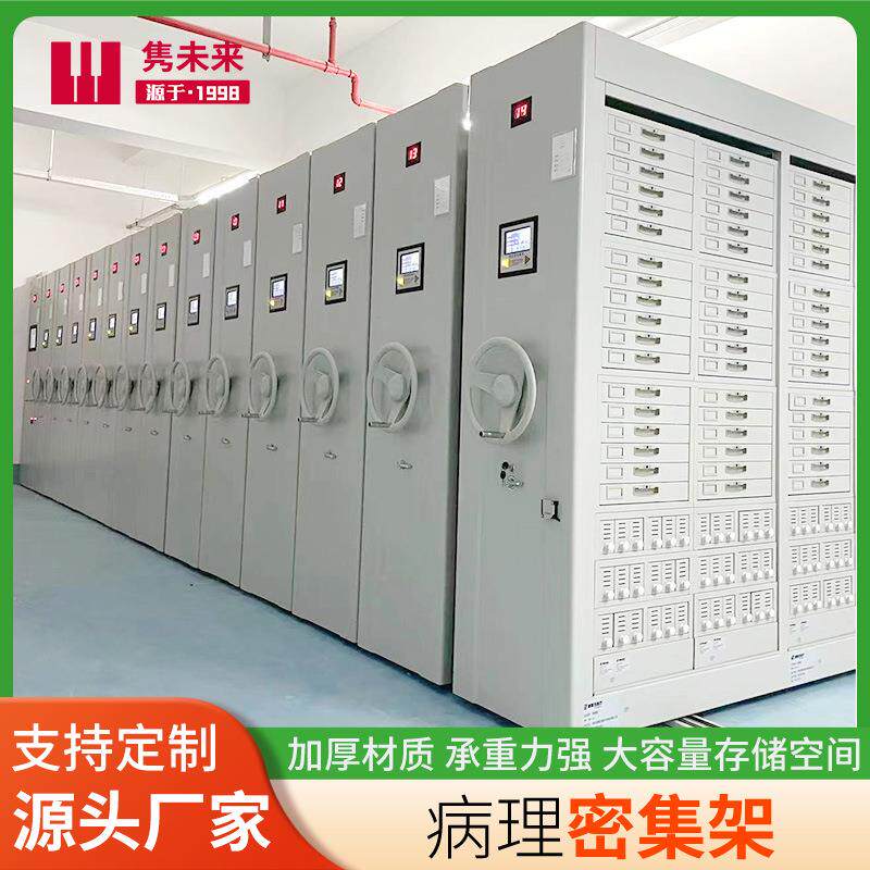 档案室移动密集架凭证密集柜办公文件柜手摇式轨道柜收纳储物