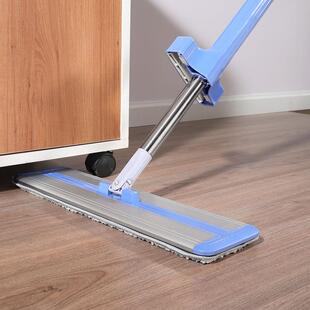 美丽雅免手洗平板拖铝板拖地板布懒人免手洗神器平板拖把百货