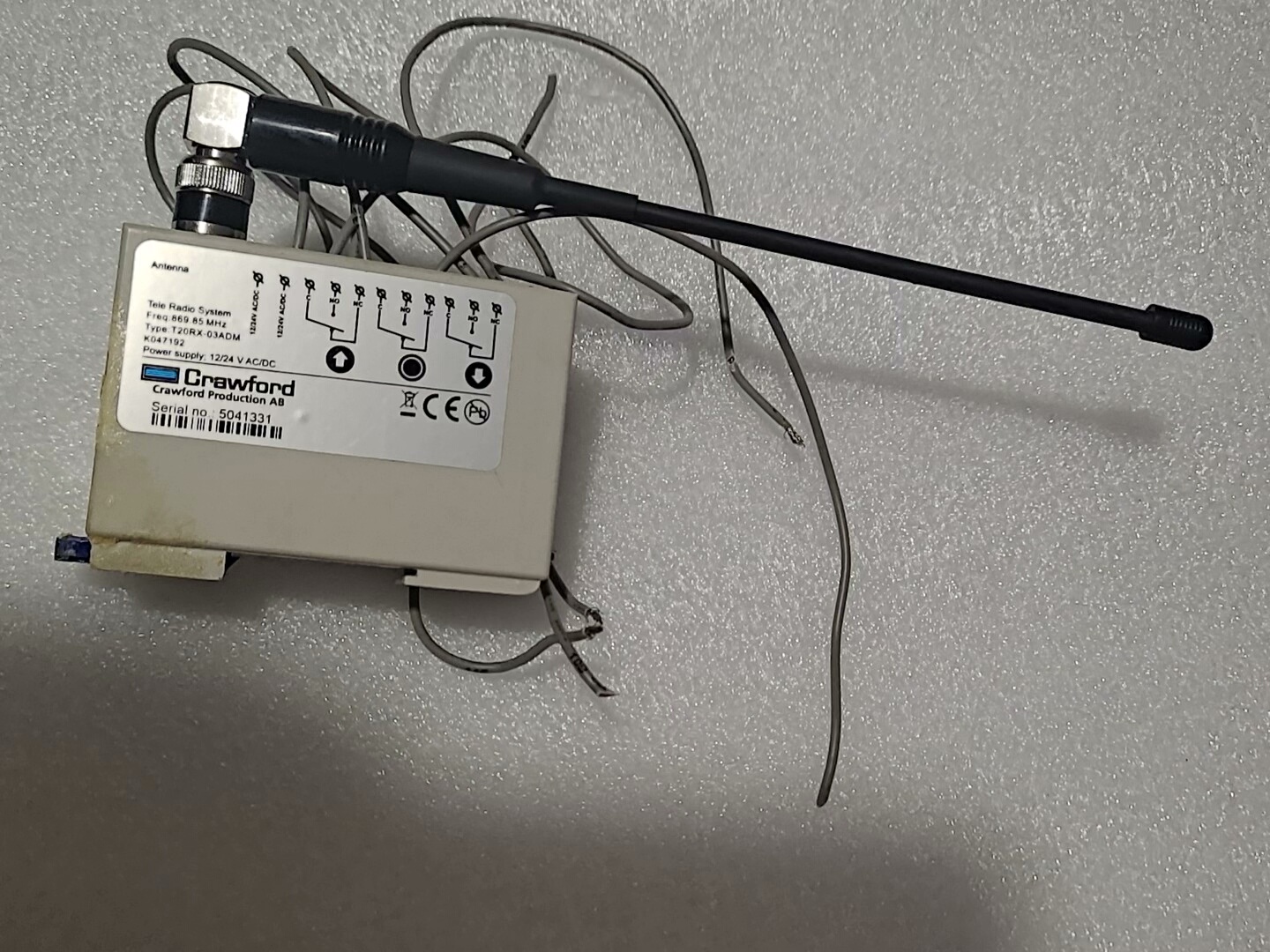 阔幅接收器亚萨合莱配件接收器，工业门配件，正品拆机件，成色如