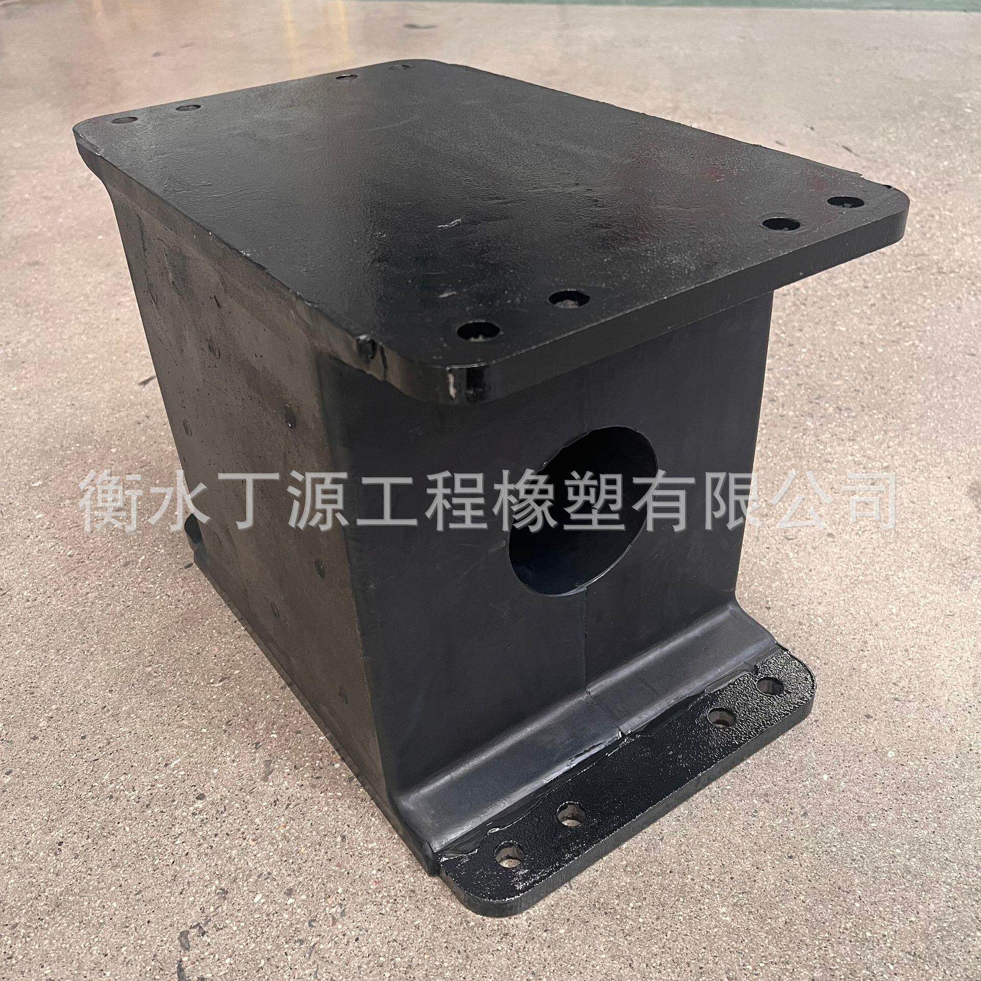 供应压路平机块冲击夯震垫减打桩减震EIS液压板锤夯橡胶块工业减