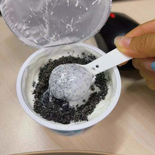 舌香磨黑芝麻核桃碎粒粉黑芝麻核桃粉配酸奶干芝麻酱