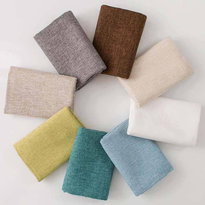 天台悦先加厚纯色亚麻布艺桌布ins棉麻风正方形餐桌布方桌茶几布,居家布艺,椅套/椅垫,淘宝优惠券,粉丝福利购,淘宝优惠卷