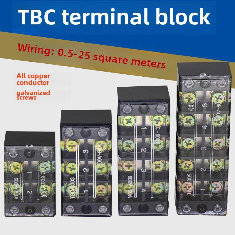 Tbc端子座端子座大电流60/100A固定端子连接器3-12个位置,电子/电工,接线端子,淘宝优惠券,粉丝福利购,淘宝优惠卷