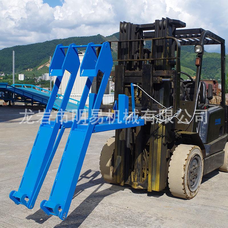 叉车属具托盘倾翻器工厂车间物流装卸工具加厚钢板仓储托盘倒空