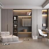 开保放衣式 修实木环现实木 衣帽间整体柜代简约衣橱全屋家TWJ具装