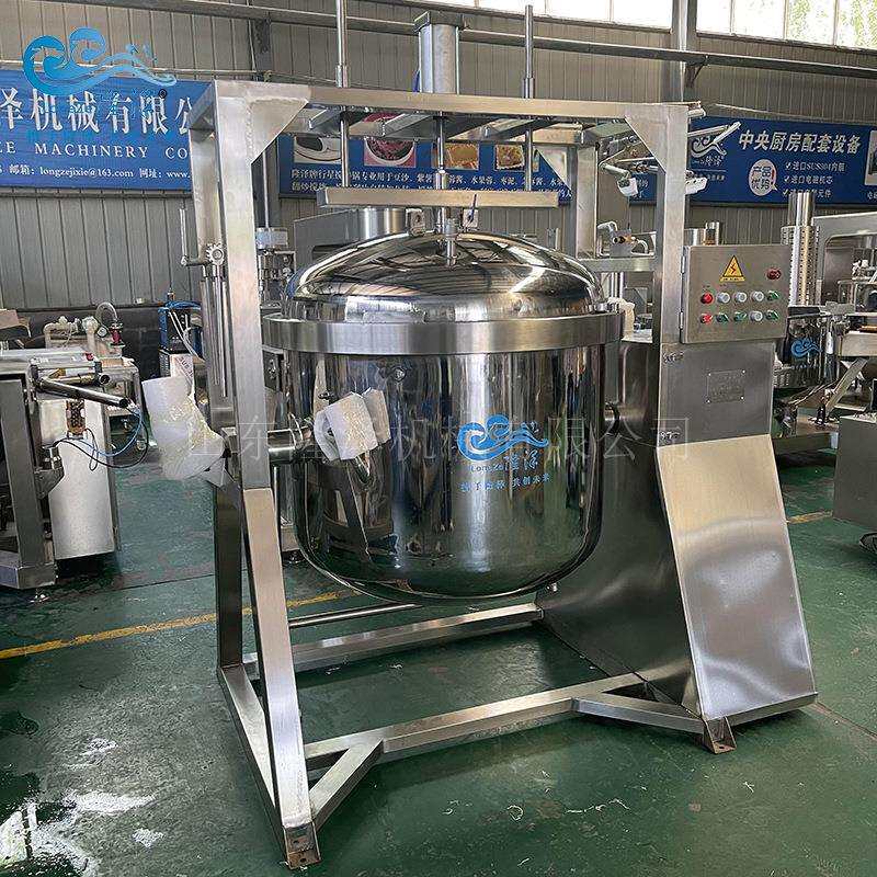 高压蒸豆锅大型酱豆高温煮锅大豆蒸煮锅电磁纳豆煮锅