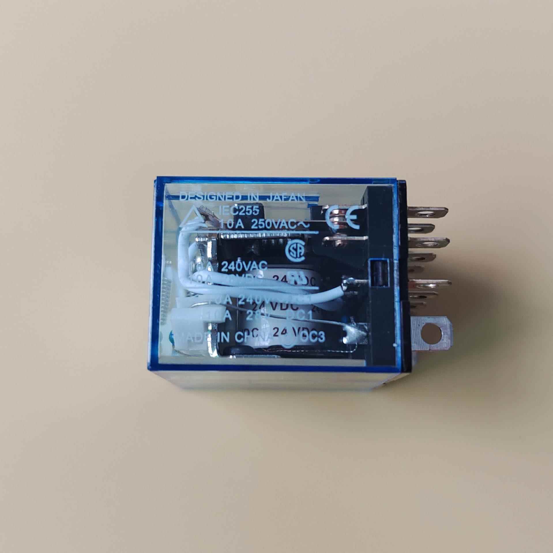 中间继电器IEC255 LY4N-J 10A 110VAC 220VAC 12 24VDC 大14脚