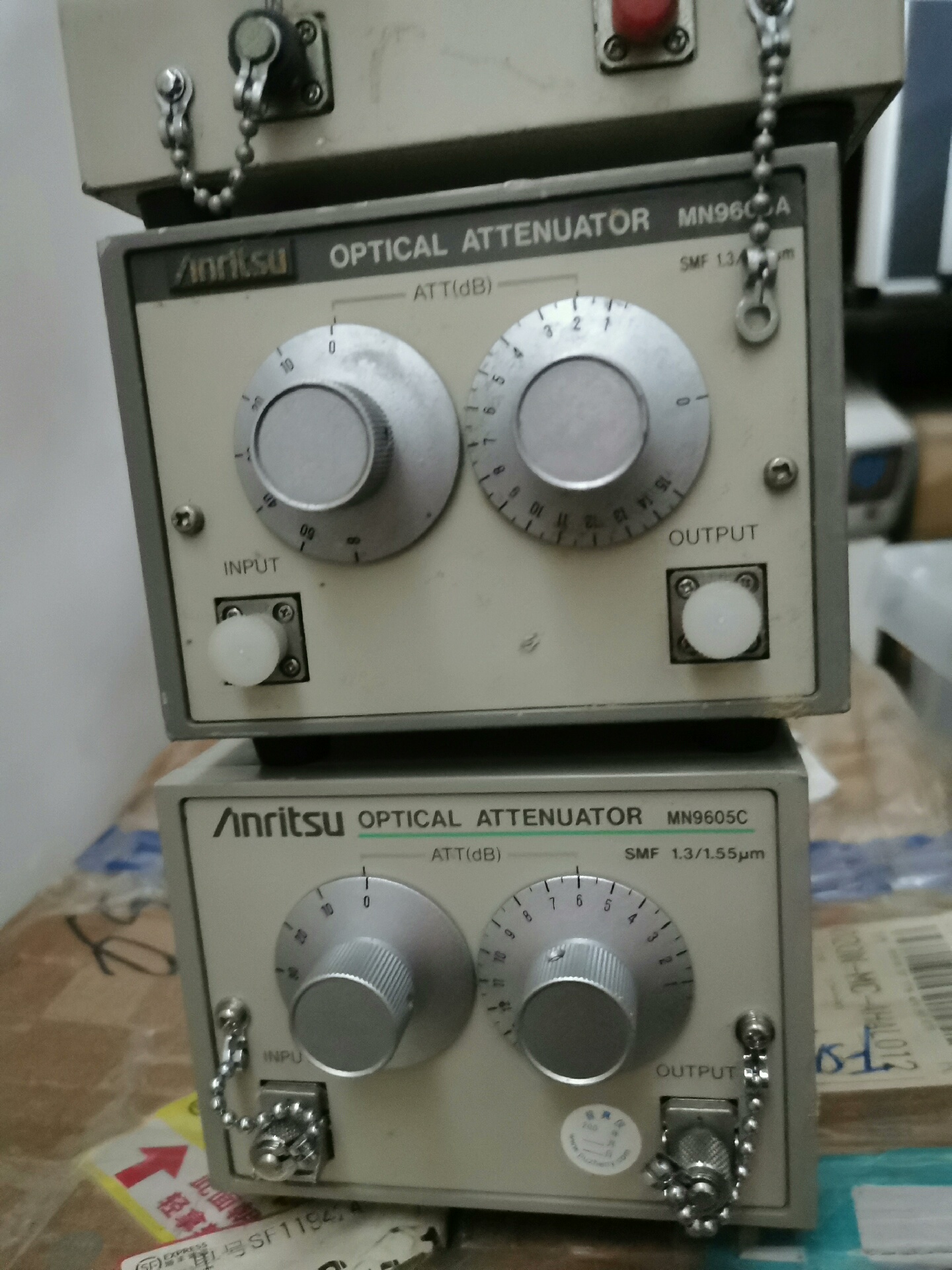 单模光衰减器，机械式光衰减器，ANRITSU MN9605C