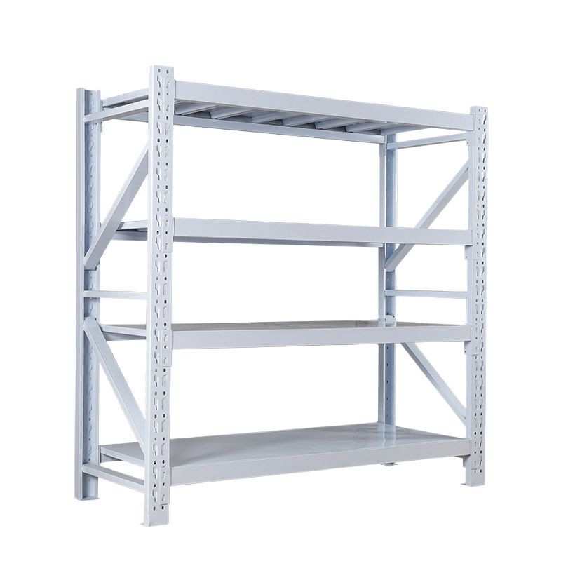 四层货架仓库用轻中重型仓储多层置物铁架加厚超市零食批发货架