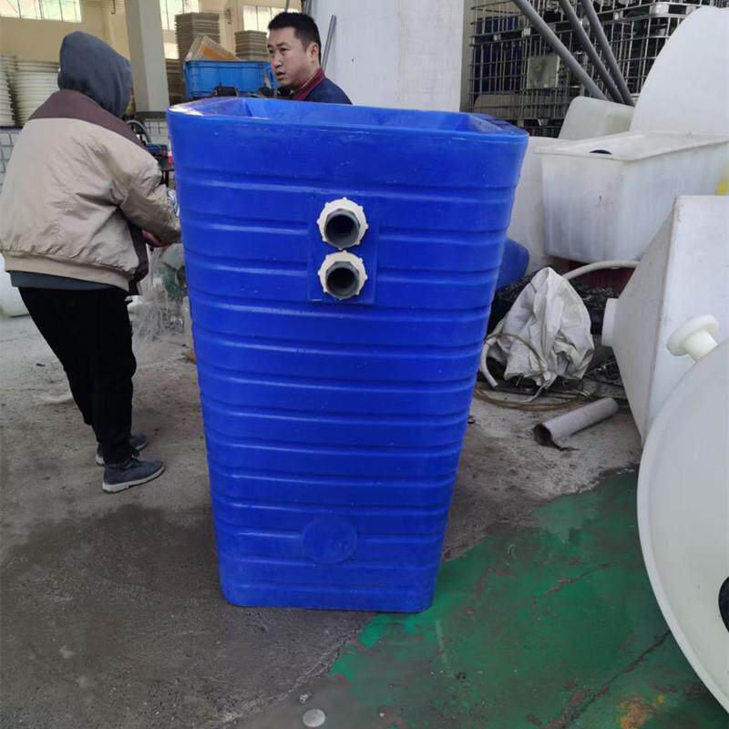 1000L滚塑一次成型雨水樽截污过滤器集雨樽异形加工