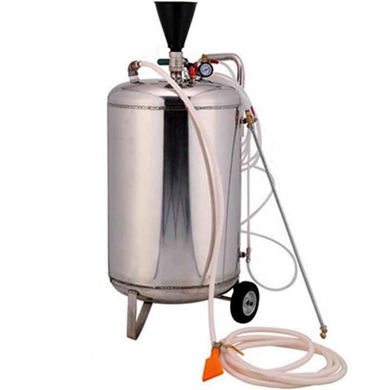 气动80L加厚不锈钢泥沙分解无划痕免擦洗车喷液器蜡水清洗泡沬机
