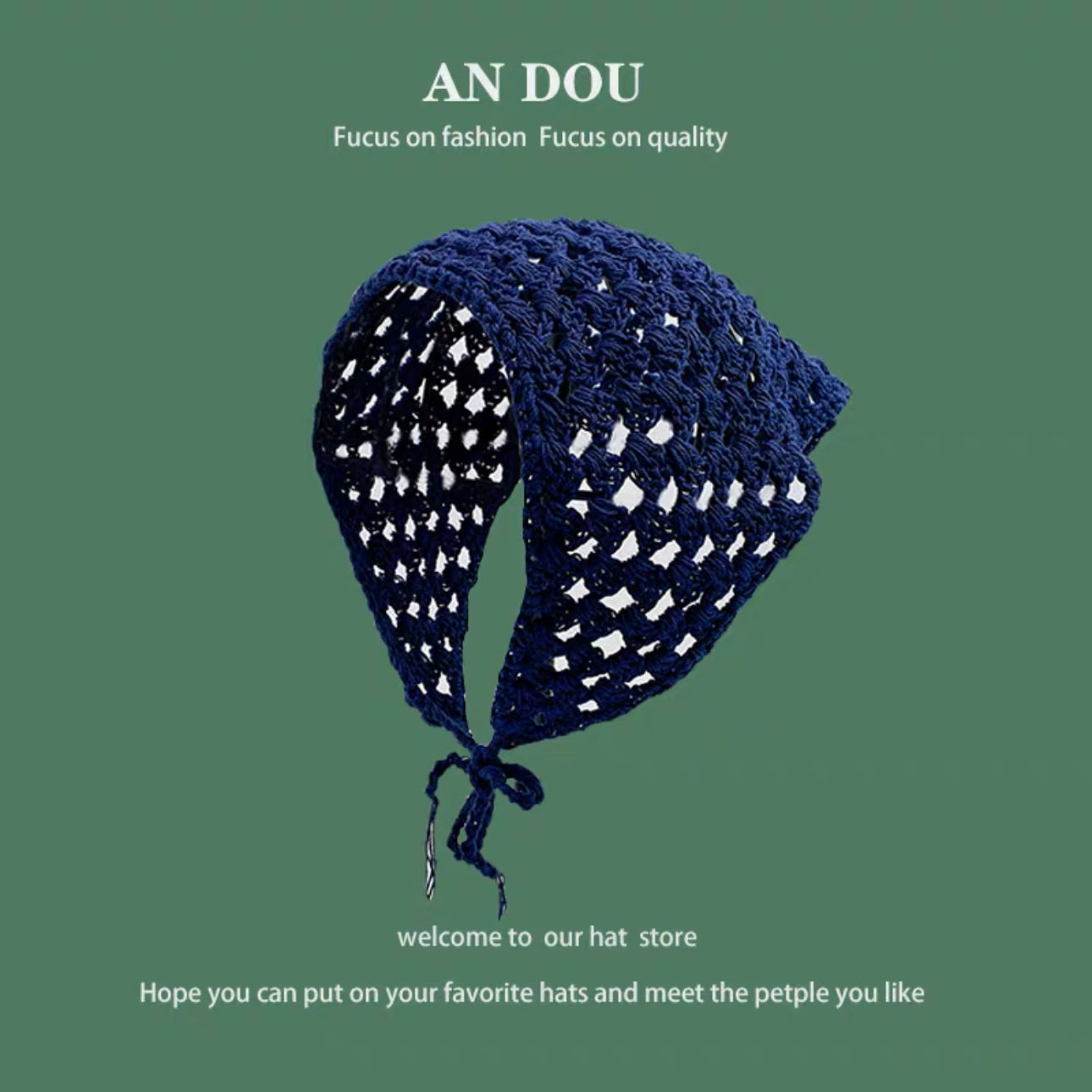 发带发饰时尚镂空三角甜美束发带