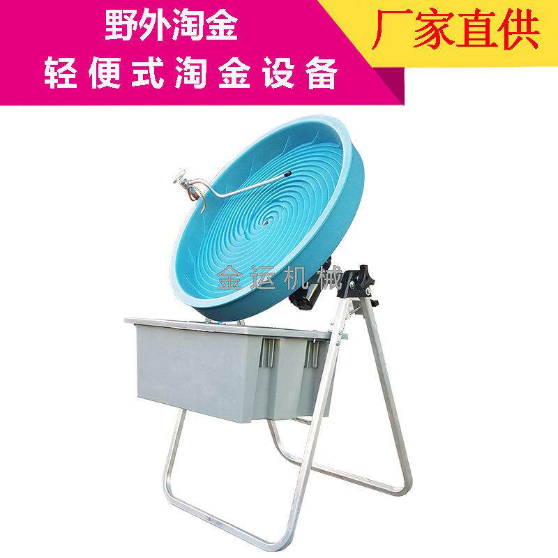 大号596选金机探矿微型淘金机黄金精选机螺旋轮淘金机吸金器