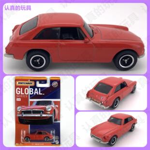 火柴盒30782名爵双门跑车合金汽车儿童玩具 MGB COUPE 1971