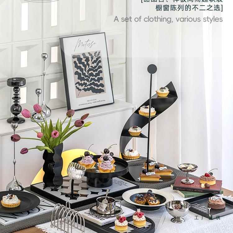 水果蛋橱模型奶油假糕美食蛋F98MM87S甜点下午茶拍照挞装饰道具窗