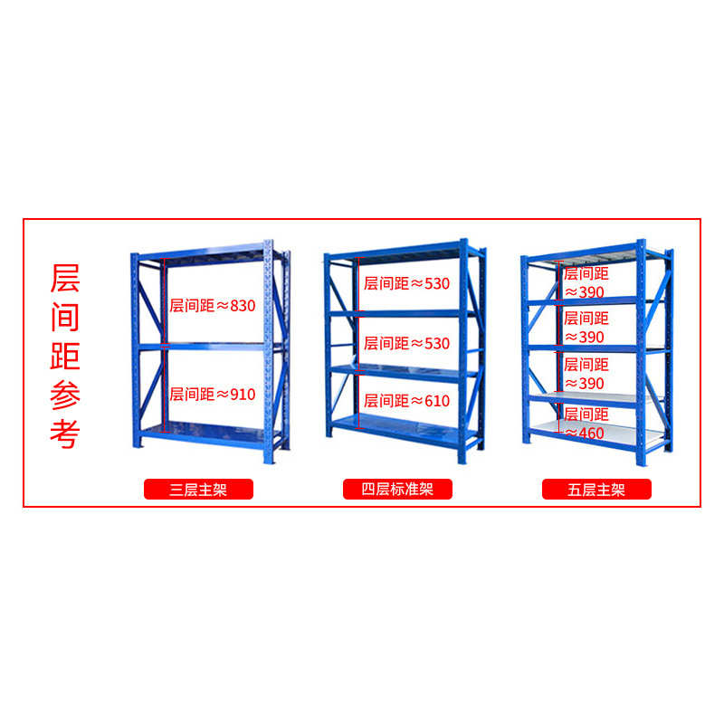 仓库仓储货架 家用多层储物置物铁架快递货架批发超市货物货架
