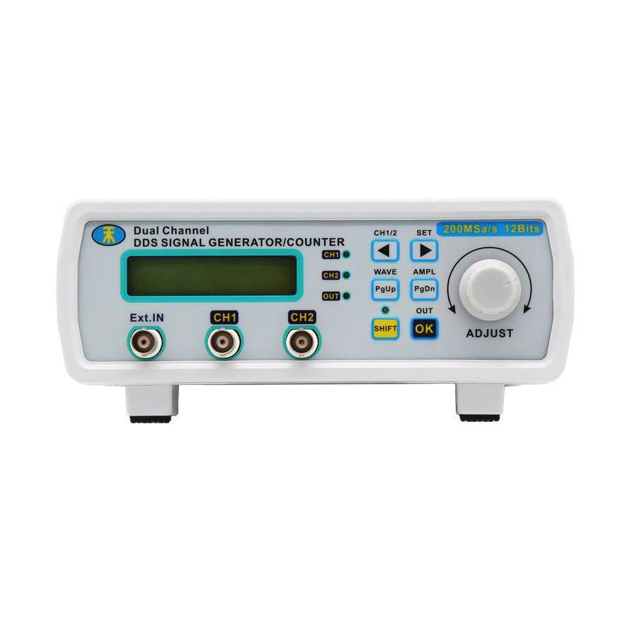 MHS5200A全数控DDS双通道函数任意波信号源发生器频率计计数