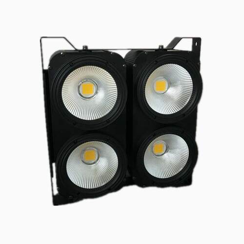 4X100W 双色COB LED观众灯4眼LED帕灯声控舞台灯光设备氛围灯