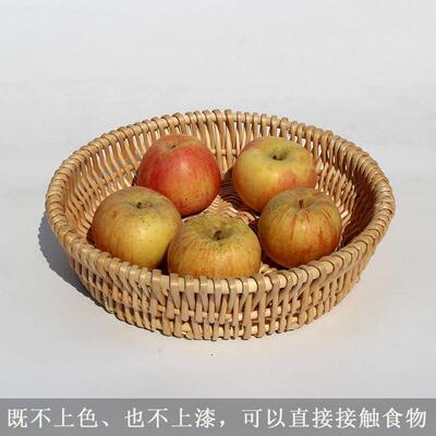 Rattan steamed bread basket Kitchen willow Storage basket