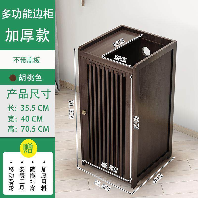 茶桌家用小茶台柜侧柜实木边Cr2CEQKA泡茶吧几净烧茶水壶一体纯水