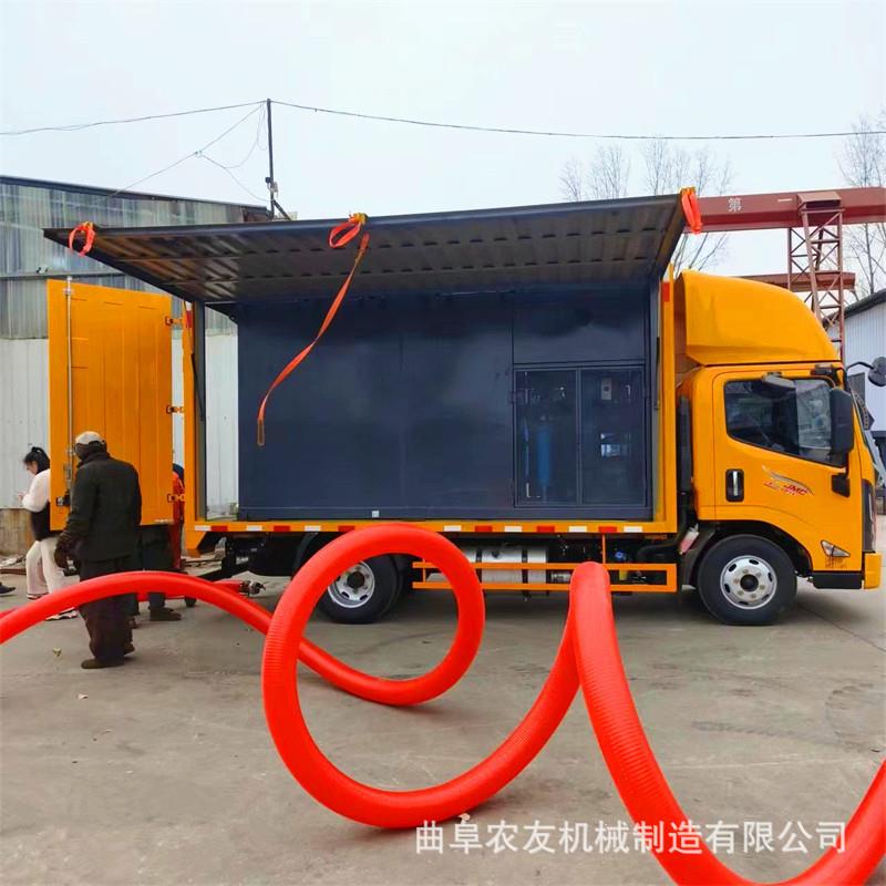 移动式负压吸灰车 热电厂150米高空吸灰机 自卸式粉煤灰气力输送