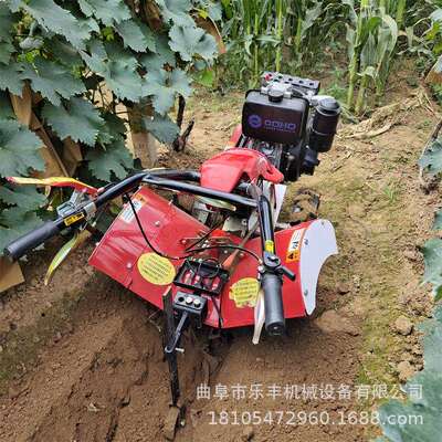 小型农用多功能旋耕机 手扶耕地机 家用翻地柴油旋耕机