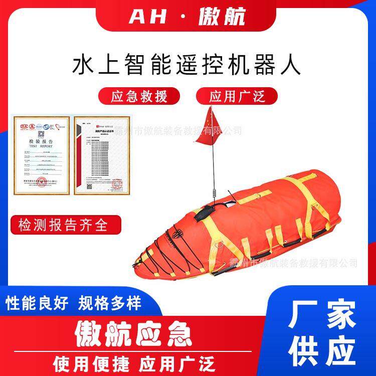 水上智能遥控机器人水域抢险救援艇防汛抗灾飞翼海上遥控智能飞艇