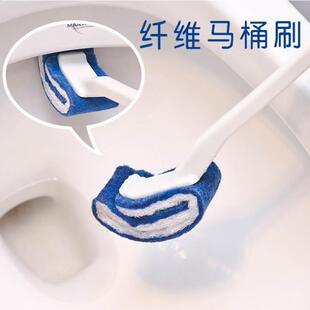 家用超长新款马桶刷洗手间海绵洁厕缝隙百洁布小百货悬挂日式