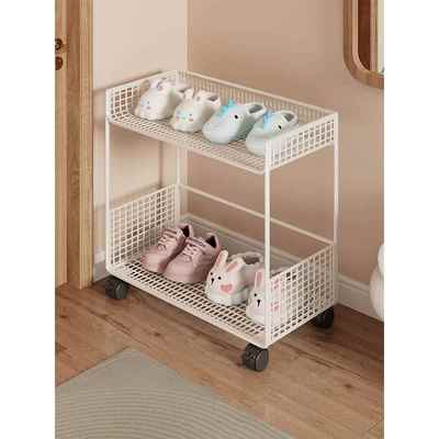 儿童鞋架鞋子收纳神器入户门旁婴儿宝宝分层小鞋柜可移动分层鞋盒