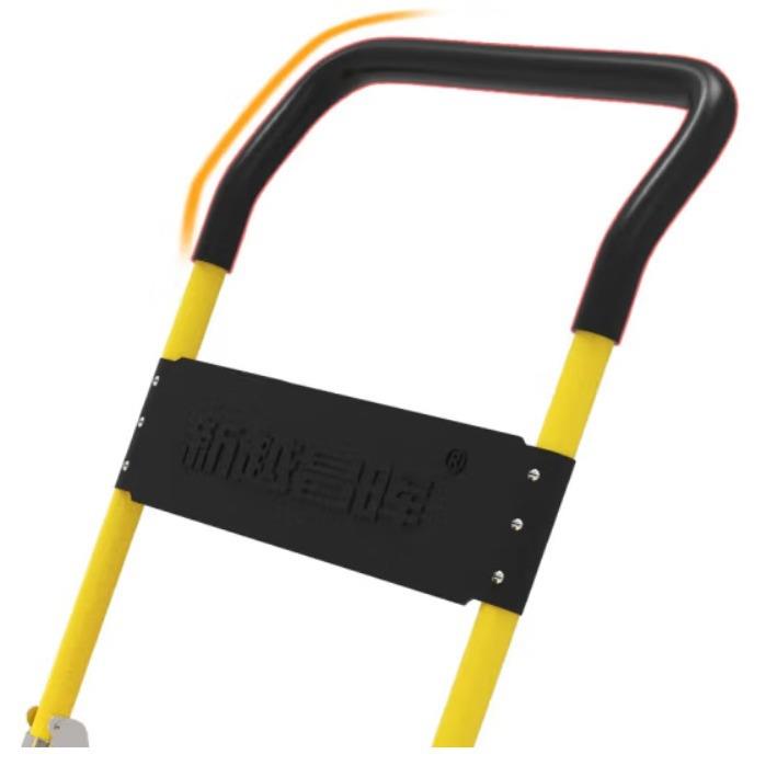 新KMG越昌晖彩色喷塑手平板车折叠小推把把手推车拉货车扶车手加