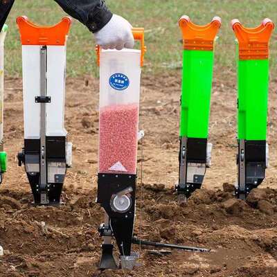 便式用手提播种农器花生玉米大豆种机播点播携985器田园小型播种