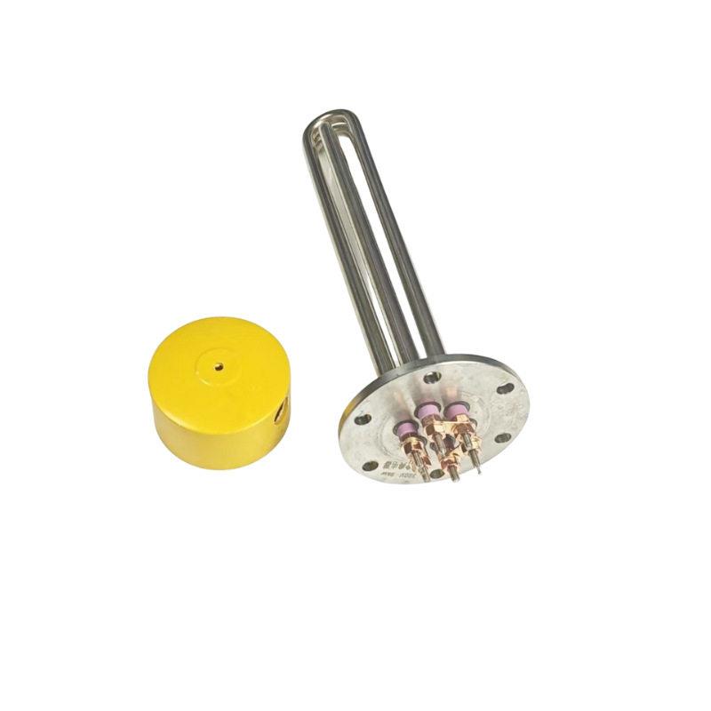 大功率加热棒导热油工业加热器水箱锅炉模温机法兰加热管220V380V