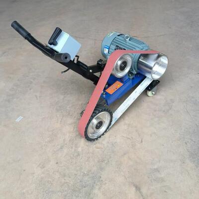 手推式砂带机钢不锈拉丝板机JAM焊缝磨平机焊点麻点打型磨机抛光